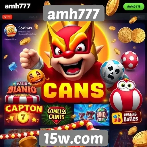 Exploração dos jogos disponíveis no site amh777
