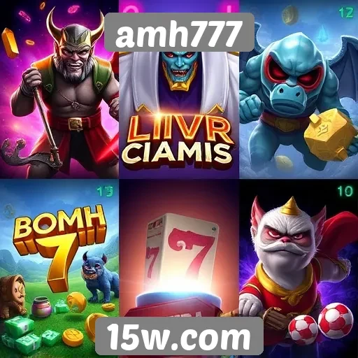 Análise da oferta de jogos no site amh777